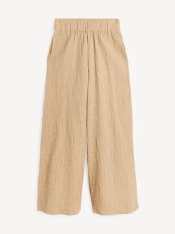 By Malene Birger Trousers^Campine Wide-leg Trousers Tannin