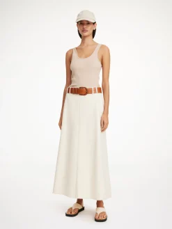 By Malene Birger Skirts | Denim^Carlas Denim Maxi Skirt Mojave Desert