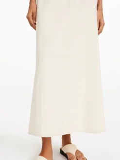 By Malene Birger Skirts | Denim^Carlas Denim Maxi Skirt Mojave Desert