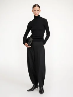 By Malene Birger Trousers^Carlien High-waisted Trousers Black
