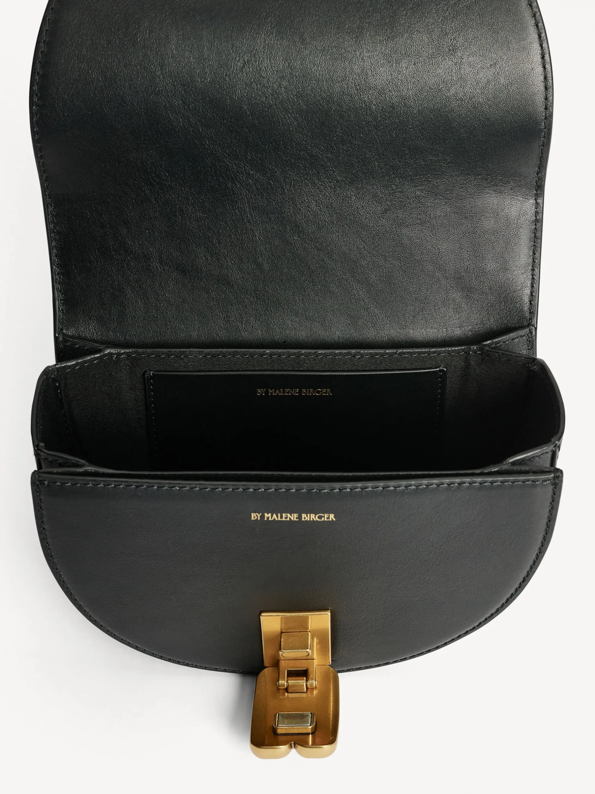 By Malene Birger Bags^Cebelie Leather Bag Black