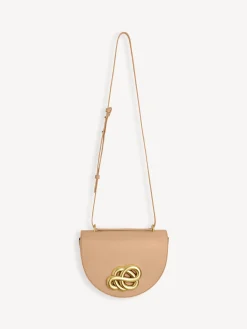 By Malene Birger Bags^Cebella Leather Shoulder Bag Tan