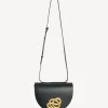 By Malene Birger Bags^Cebella Leather Shoulder Bag Black