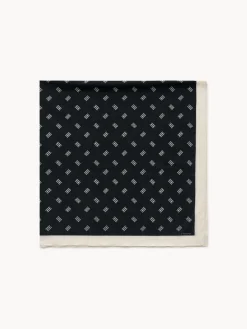 By Malene Birger Scarves^Cialos Organic Cotton Scarf Black