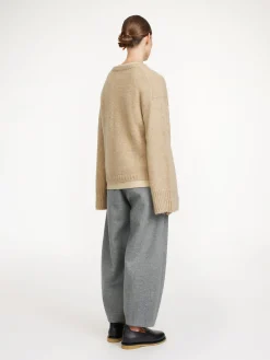 By Malene Birger Knitwear^Cierra Sweater Twill Beige