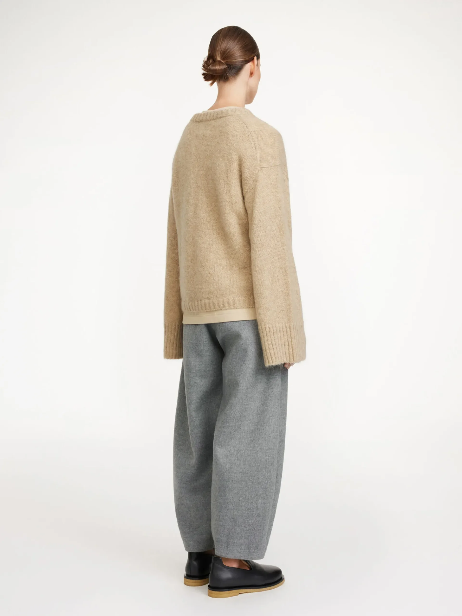 By Malene Birger Knitwear^Cierra Sweater Twill Beige