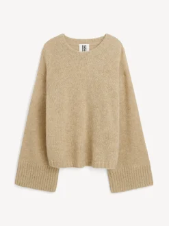 By Malene Birger Knitwear^Cierra Sweater Twill Beige