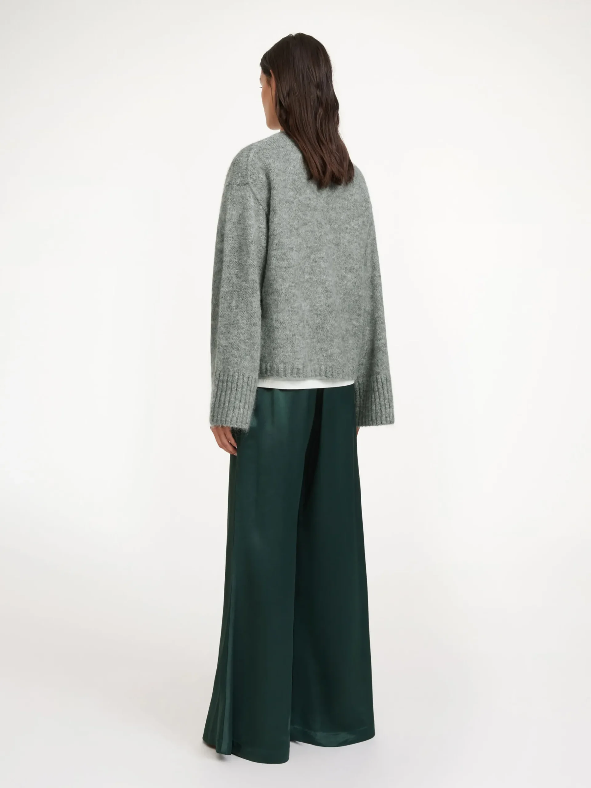 By Malene Birger Knitwear^Cimone Sweater Grey Melange