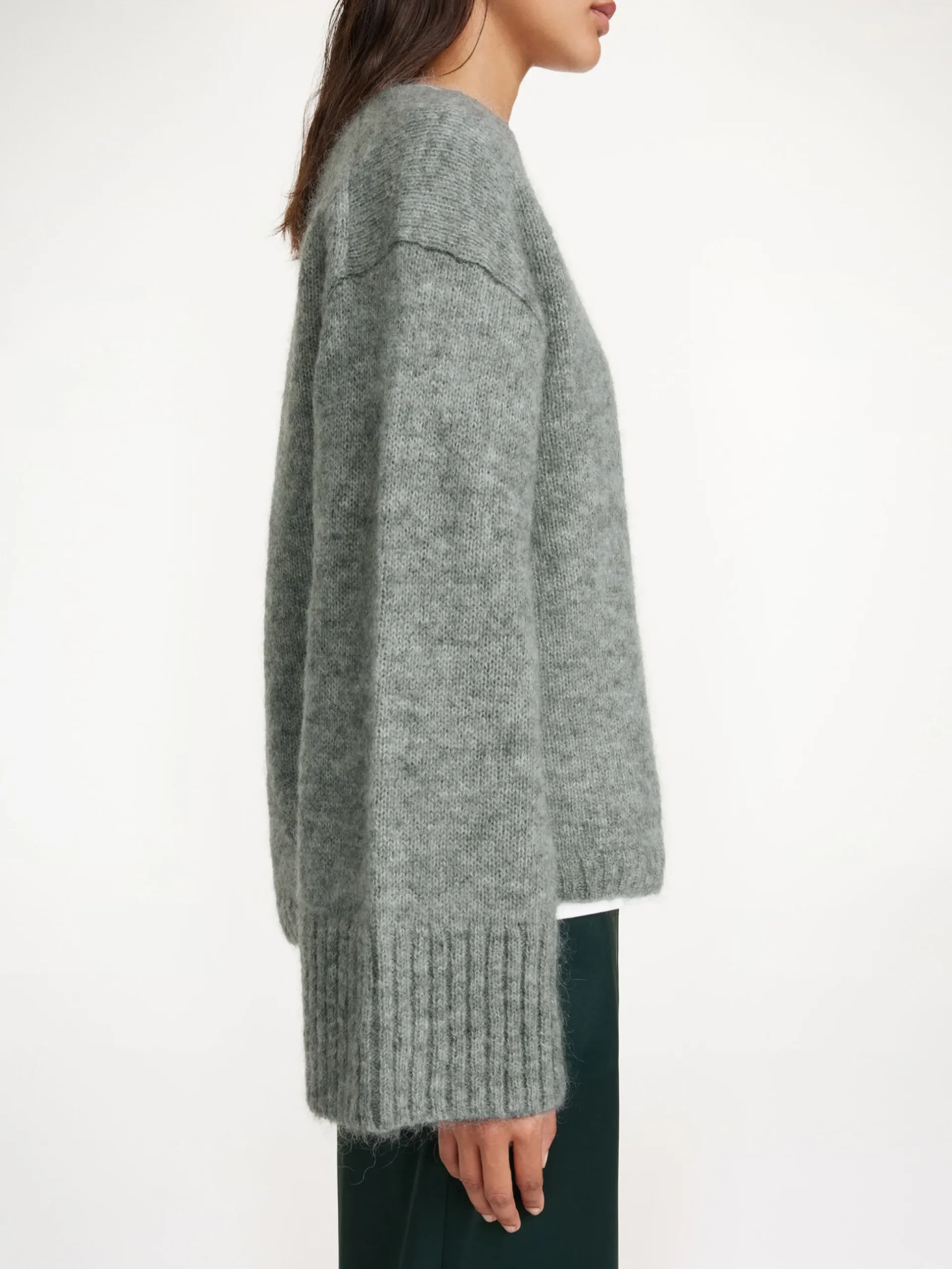 By Malene Birger Knitwear^Cimone Sweater Grey Melange