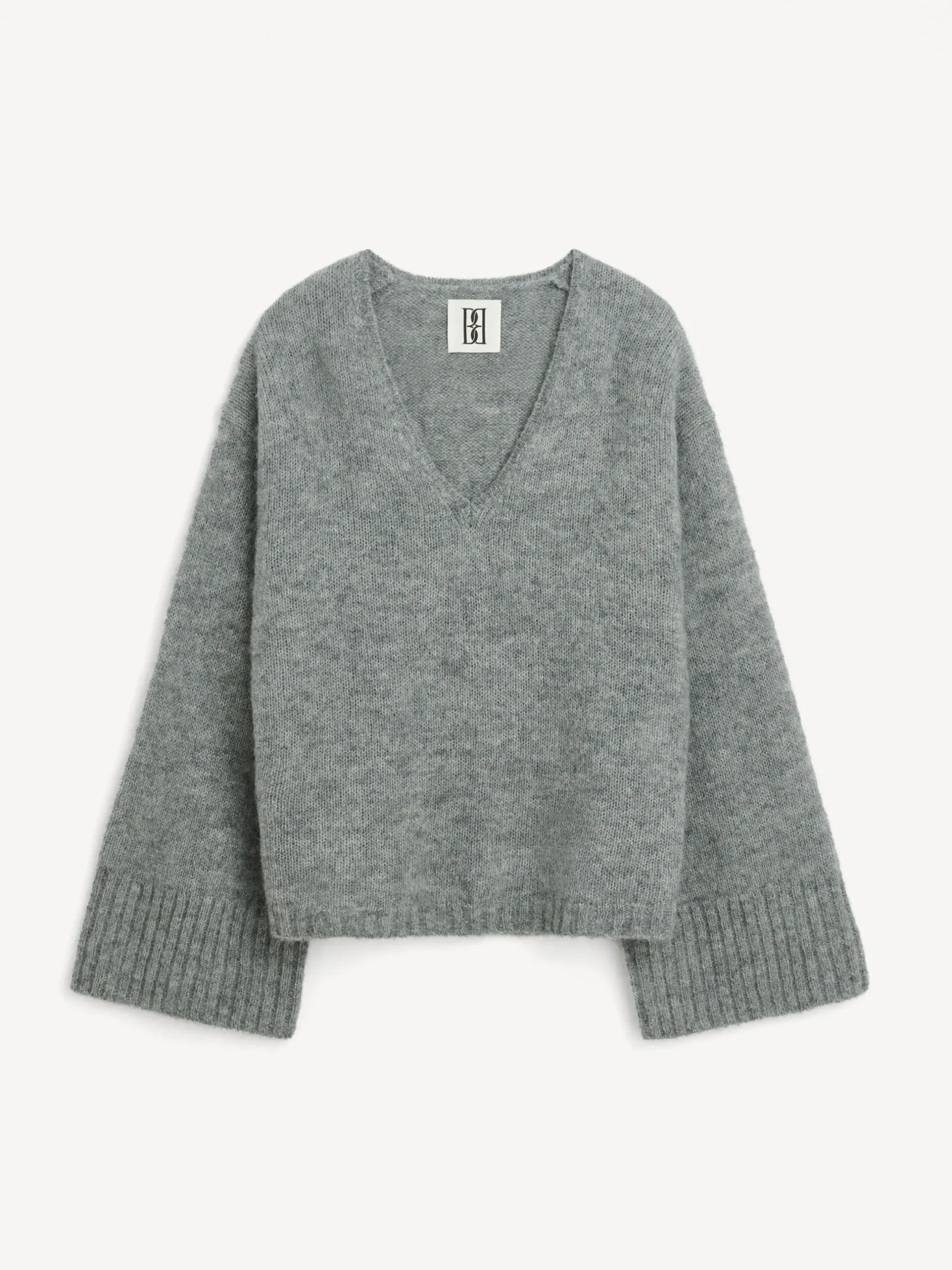 By Malene Birger Knitwear^Cimone Sweater Grey Melange