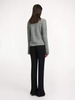 By Malene Birger Knitwear^Cirane Wool-blend Cardigan Grey Melange