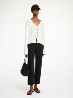 By Malene Birger Knitwear^Cirella Cardigan Soft White