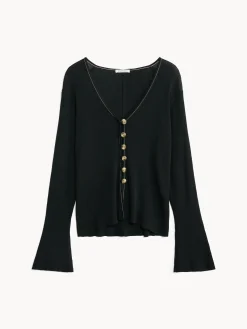 By Malene Birger Knitwear^Cirella Cardigan Black