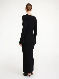 By Malene Birger Knitwear^Colea Wool Dress Black