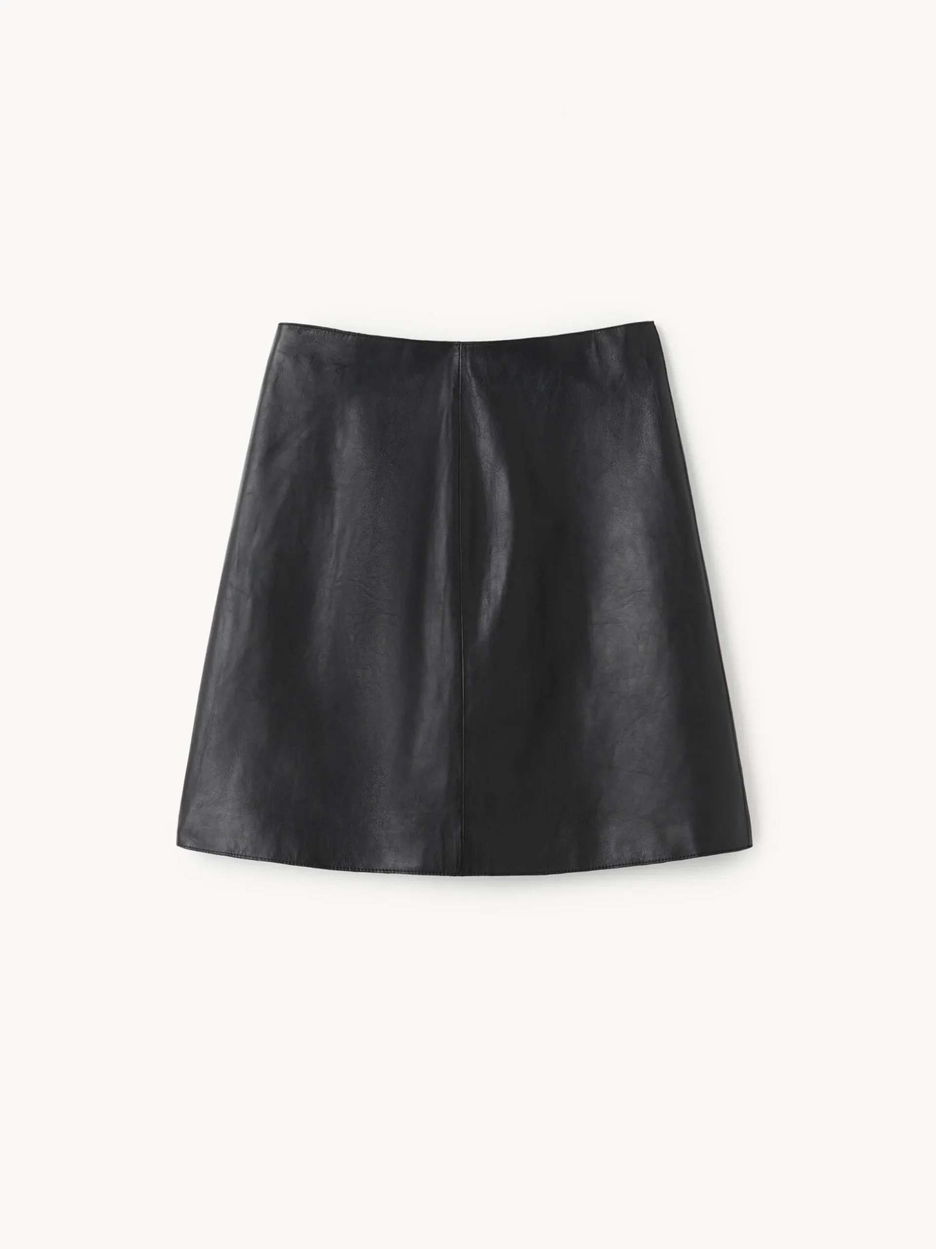 By Malene Birger Skirts^Coras Leather Mini Skirt Black