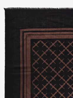 By Malene Birger Scarves^Cornelis Wool Scarf Dark Chokolate