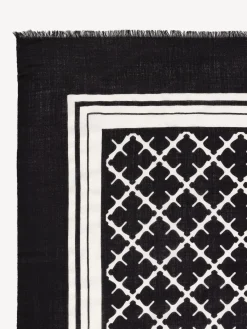 By Malene Birger Scarves^Cornelis Wool Scarf Black