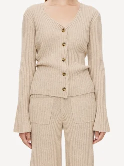 By Malene Birger Knitwear | Trousers^Crissy Wool Trousers Twill Beige