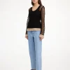By Malene Birger Shirts & Blouses^Cymbeline Crochet Top Black
