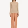 By Malene Birger Knitwear^Cyrema Wool-blend Sweater Twill Beige