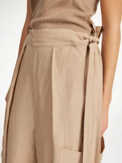 By Malene Birger Trousers^Darlane Wide-leg Trousers Nomad