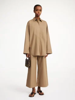 By Malene Birger Shirts & Blouses^Derris Organic Cotton Shirt Shitake