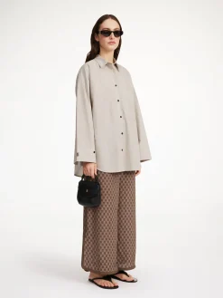 By Malene Birger Shirts & Blouses^Derris Organic Cotton Shirt Warm brown