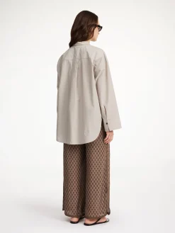 By Malene Birger Shirts & Blouses^Derris Organic Cotton Shirt Warm brown