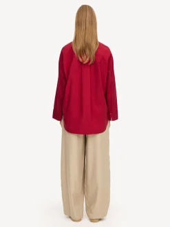 By Malene Birger Shirts & Blouses^Derris Organic Cotton Shirt Jester Red