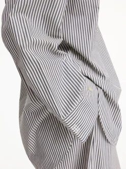 By Malene Birger Shirts & Blouses^Derris Organic Cotton Shirt Navy stripe