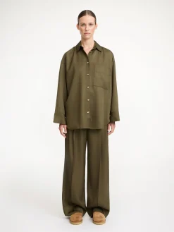 By Malene Birger Shirts & Blouses^Derris Shirt Dark olive