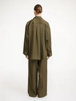 By Malene Birger Shirts & Blouses^Derris Shirt Dark olive