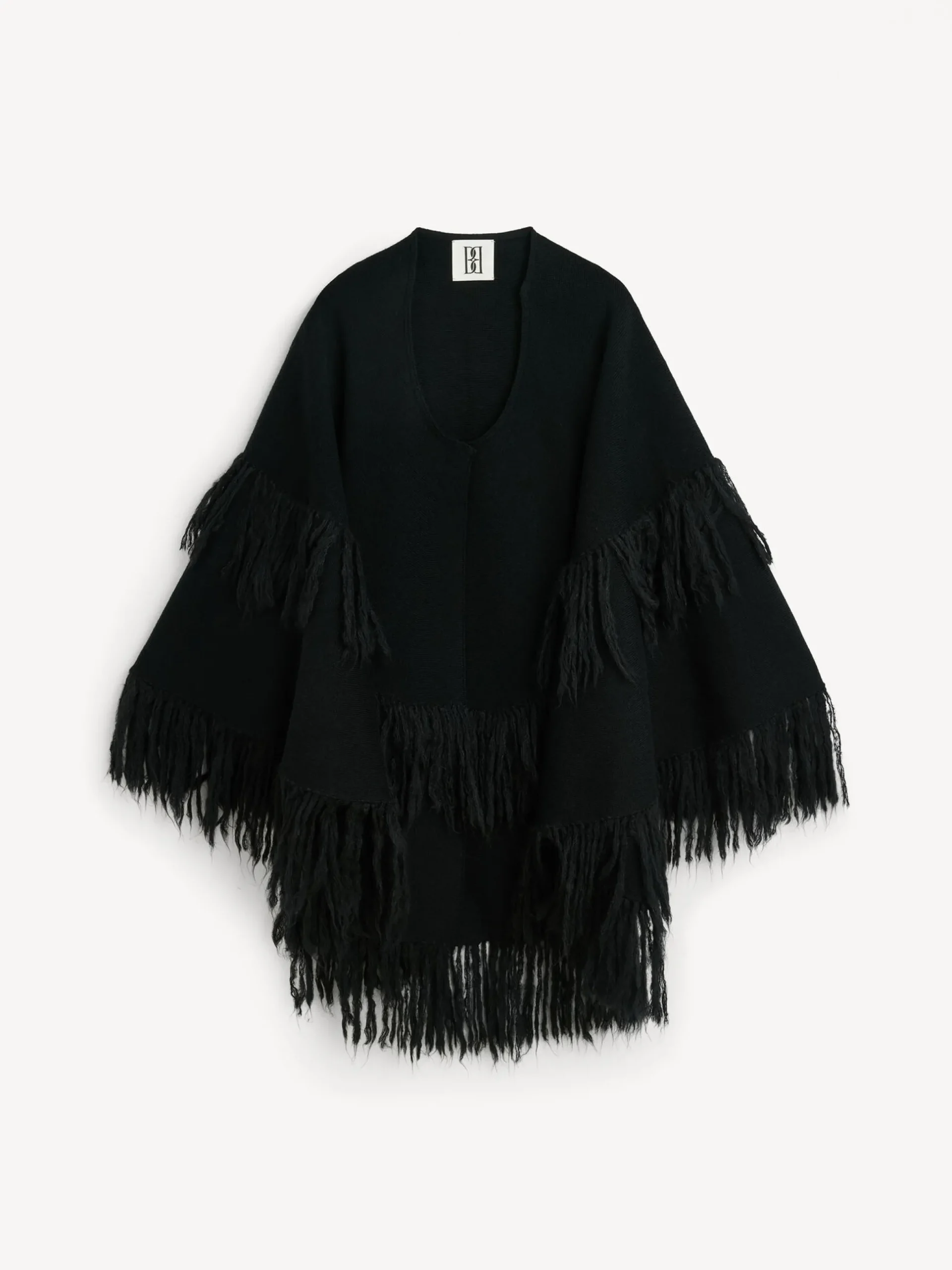 By Malene Birger Knitwear | Coats & Jackets^Dixi Wool Poncho Black