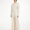 By Malene Birger Trousers^Dorite Wide-leg Trousers Oyster Gray