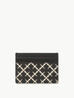 By Malene Birger Wallets & Cardholders^Elia Printed Cardholder Black
