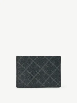 By Malene Birger Wallets & Cardholders^Elia Printed Cardholder Charcoal