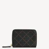 By Malene Birger Wallets & Cardholders^Elia Printed Coin Purse Dark Chokolate