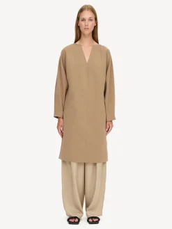By Malene Birger Dresses^Elvina Midi Dress Elmwood Beige
