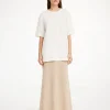 By Malene Birger Tops^Fayeh Organic Cotton T-shirt Soft White