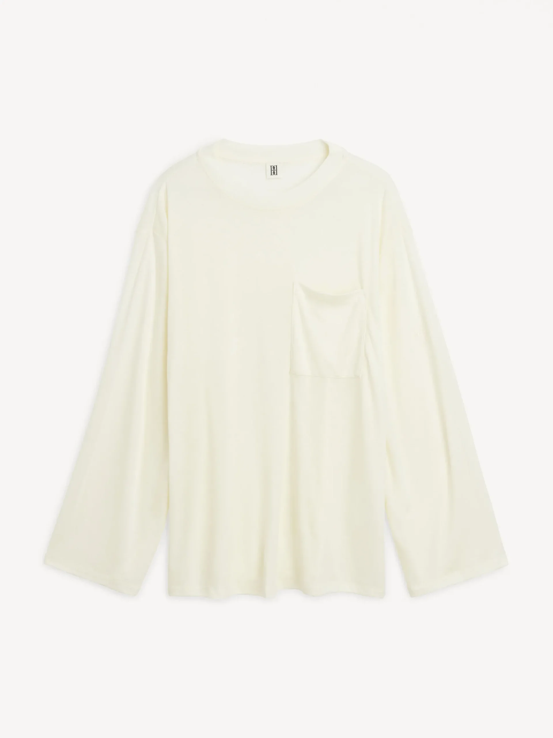 By Malene Birger Tops^Fayeh Oversized Longsleeve Soft White