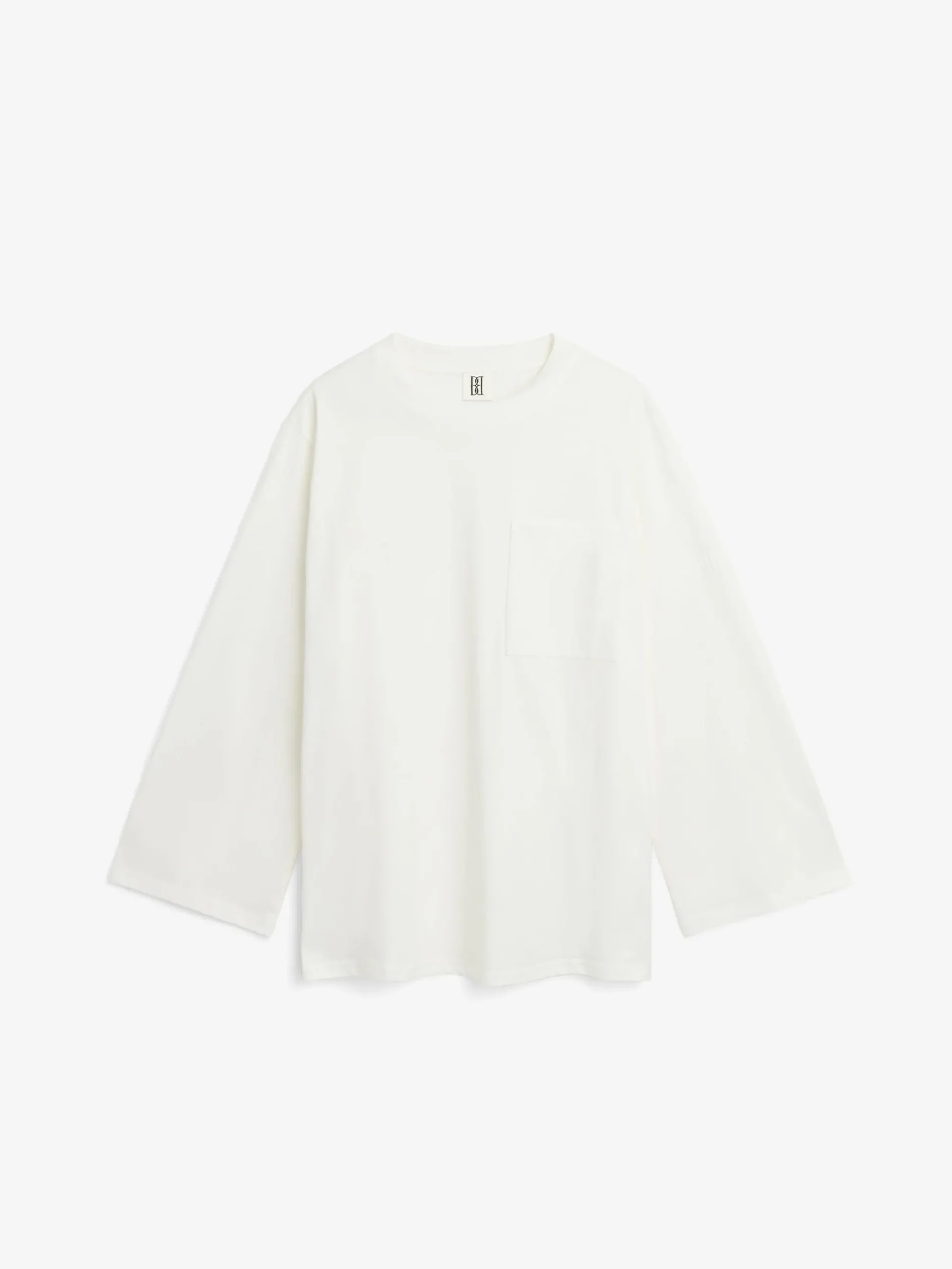 By Malene Birger Tops^Fayeh Oversized Longsleeve Soft White