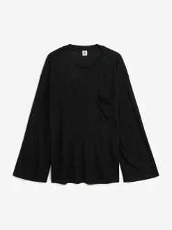 By Malene Birger Tops^Fayeh Oversized Longsleeve Black
