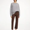 By Malene Birger Trousers^Florentina Leather Trousers Chestnut