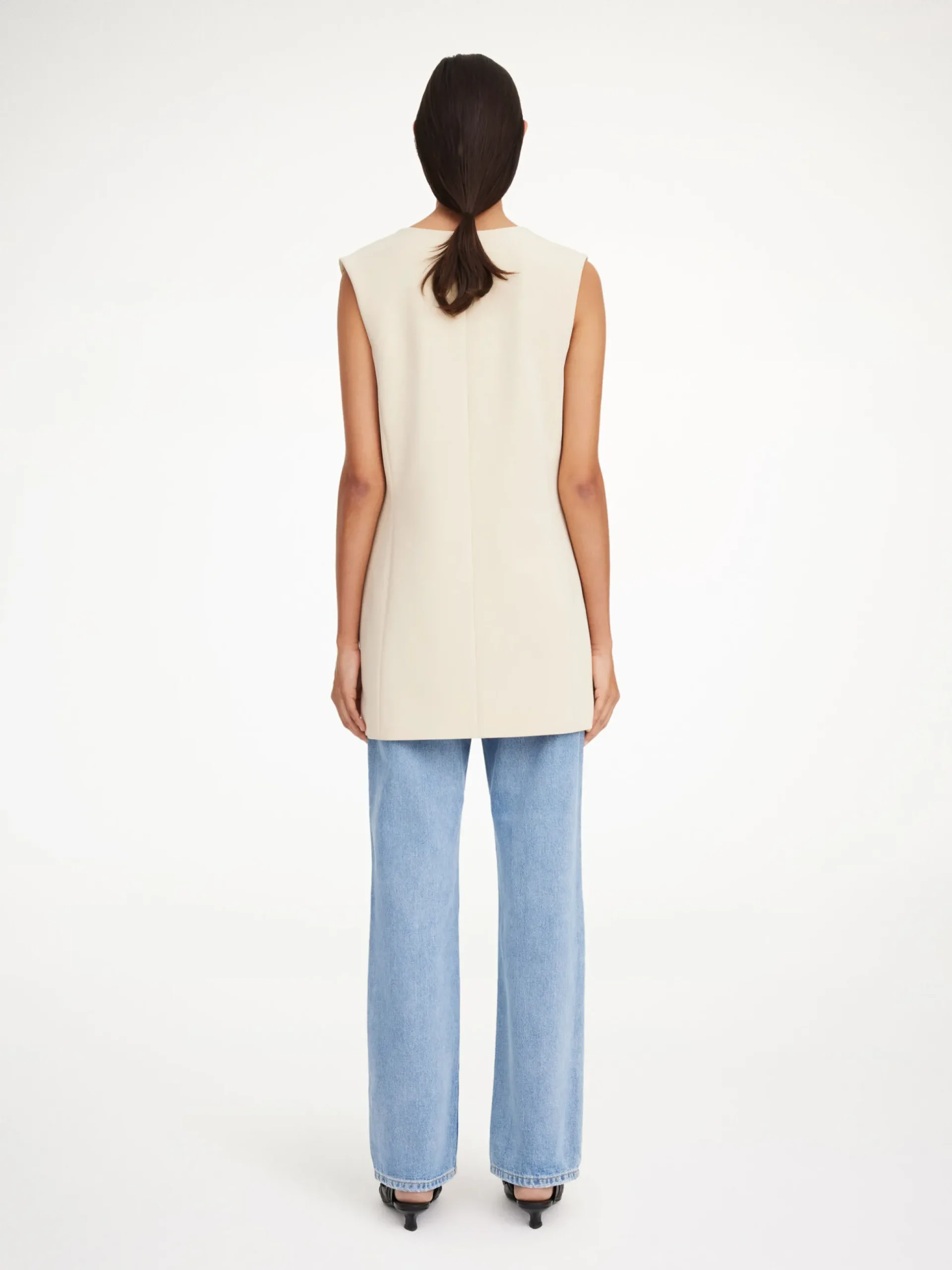 By Malene Birger Blazers^Francinne Waistcoat Wood