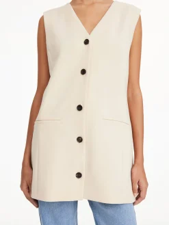 By Malene Birger Blazers^Francinne Waistcoat Wood
