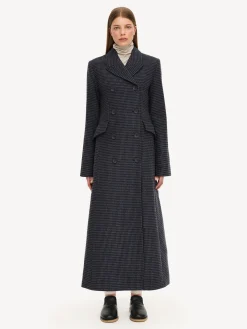 By Malene Birger Coats & Jackets^Gardeniia Checked Coat Houndstooth