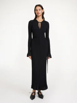 By Malene Birger Knitwear | Dresses^Gianina Maxi Dress Black