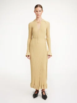 By Malene Birger Knitwear | Dresses^Gianina Maxi Dress Warm Sand