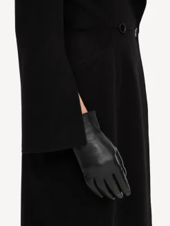 By Malene Birger Other Accessories^Ginny Leather Gloves Black