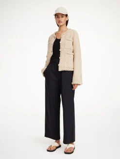 By Malene Birger Trousers^Helsy Organic Cotton Trousers Black